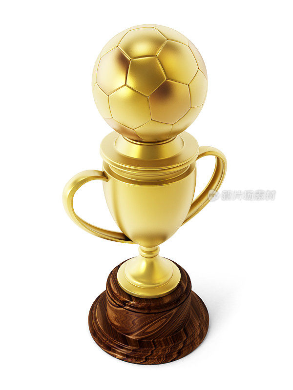 金杯和足球