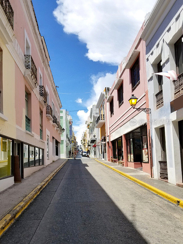 波多黎各圣胡安老城。
