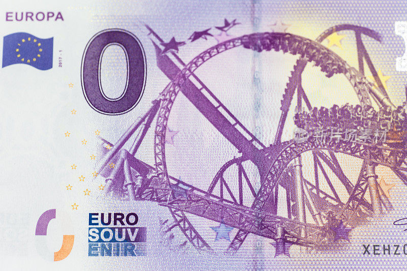 0欧元纸币