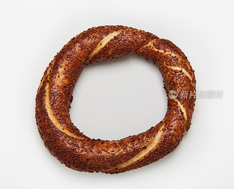 Simit。土耳其百吉饼