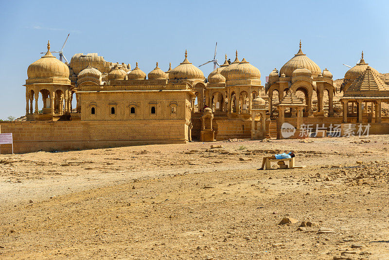 巴达巴古纪念碑群。斋沙默尔。印度