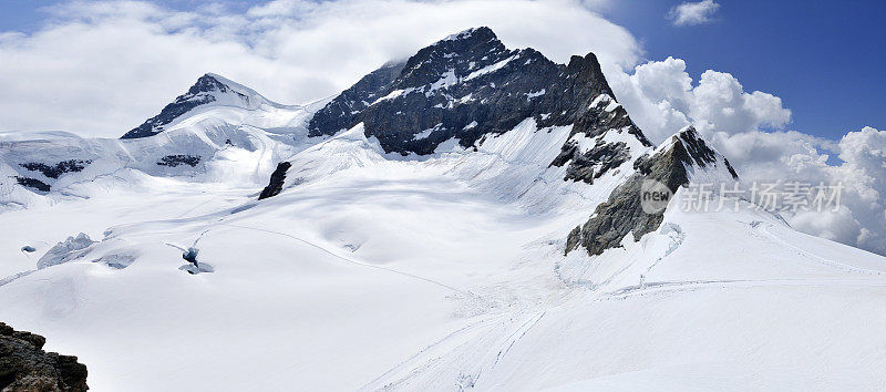 阿列奇冰川，阿尔卑斯山，瑞士