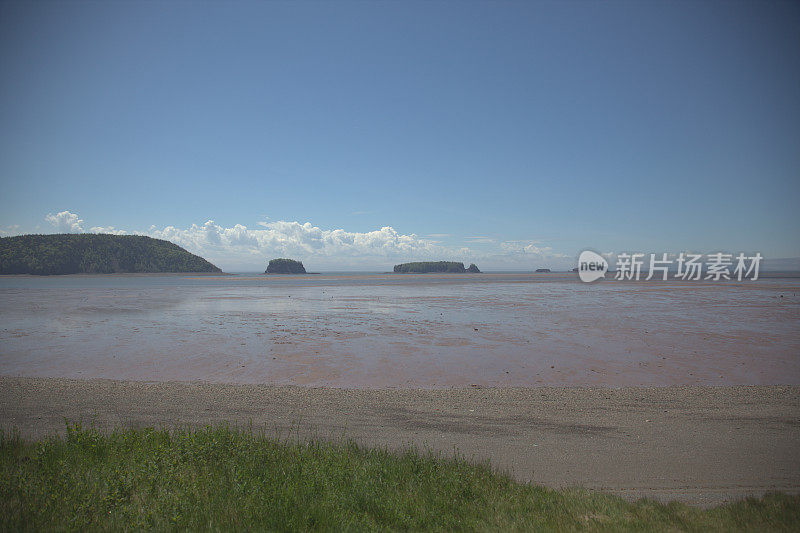 加拿大新斯科舍省五岛灯塔公园的风景