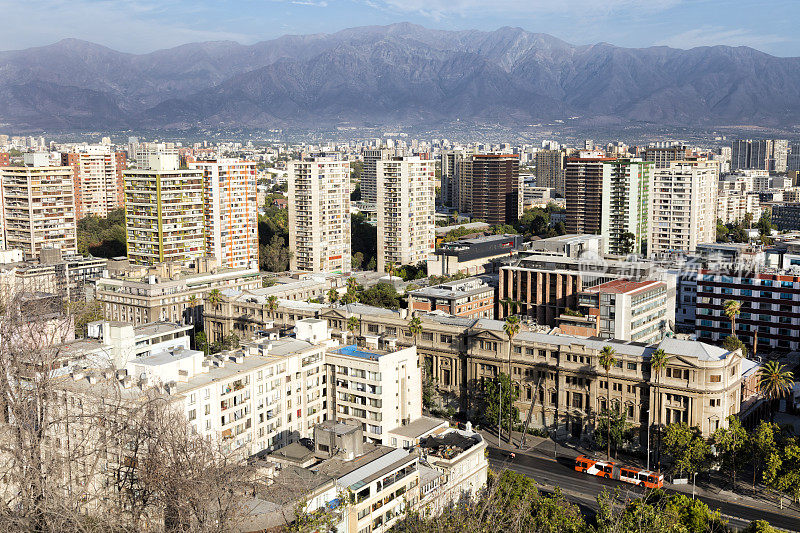 圣地亚哥，鸟瞰图