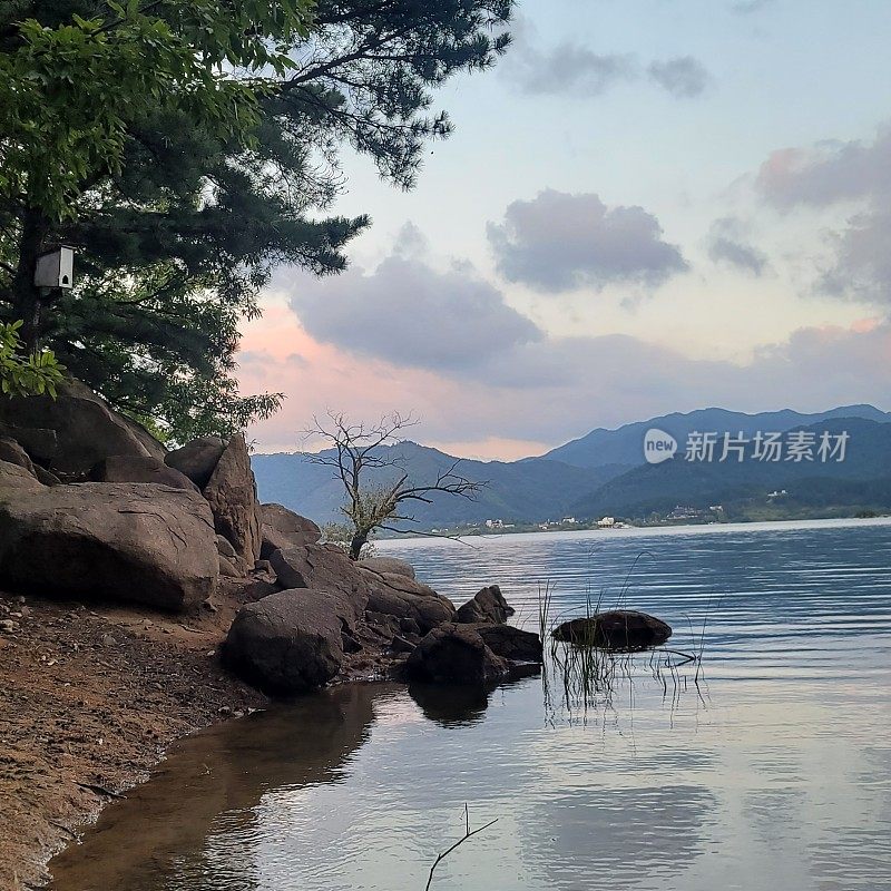 Daecheong湖风景