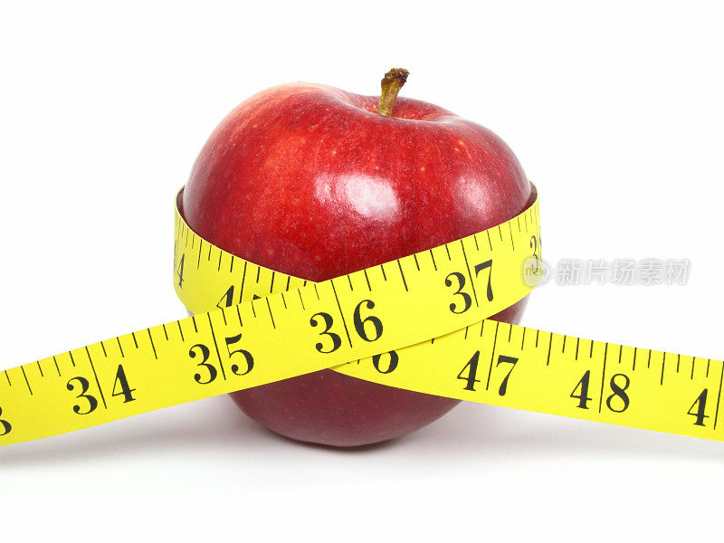 苹果和卷尺