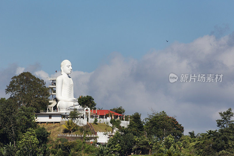 斯里兰卡康提巴希拉沃坎达佛寺佛像