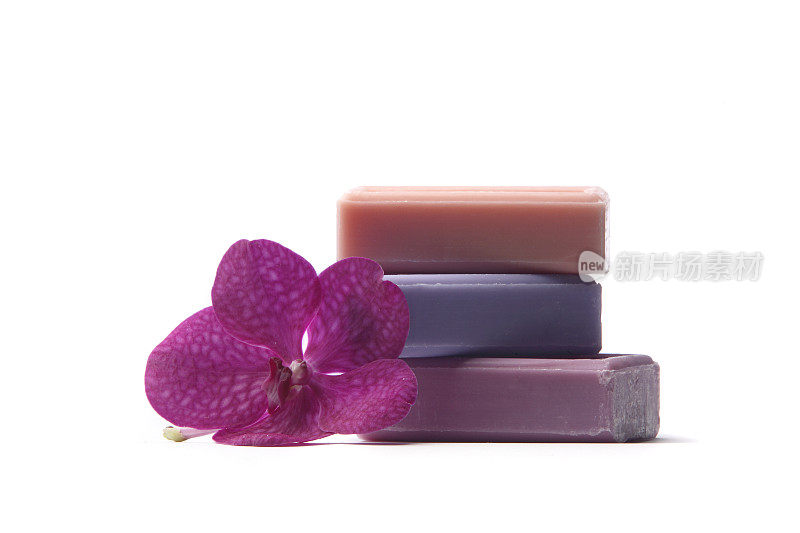 健康:肥皂和兰花