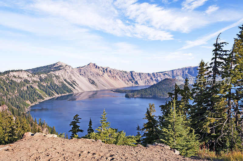 火山口湖的观点