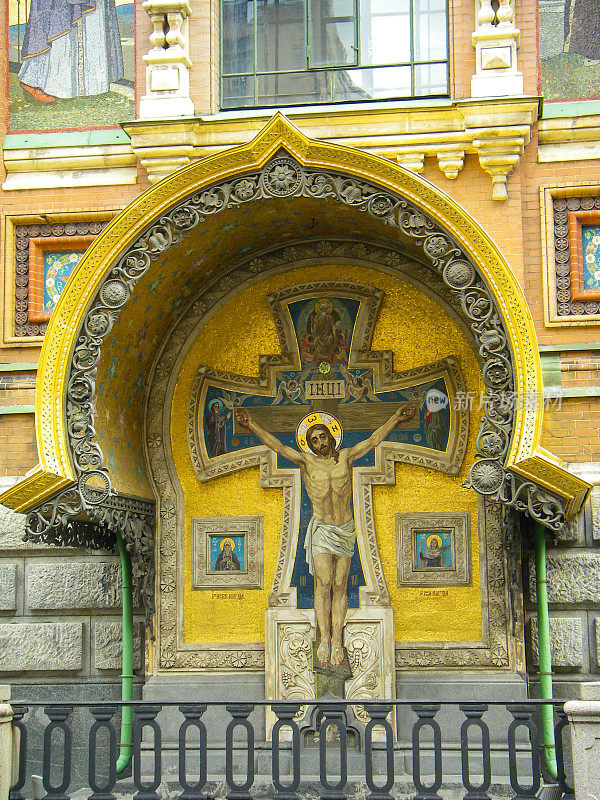 俄罗斯圣彼得堡大教堂的宗教艺术