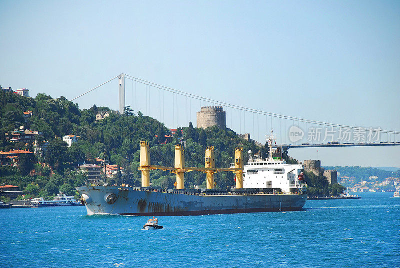 横跨博斯普鲁斯海峡,伊斯坦布尔