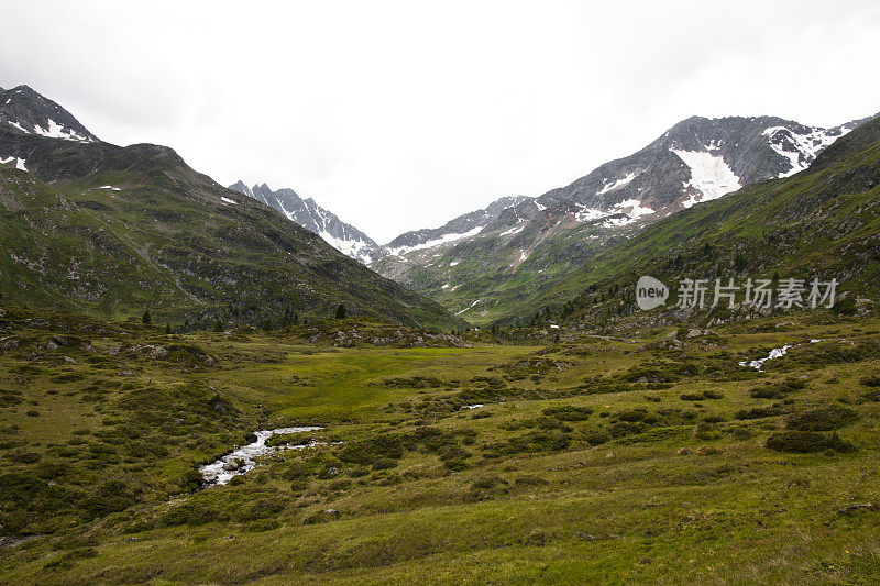 奥地利阿尔卑斯山风景