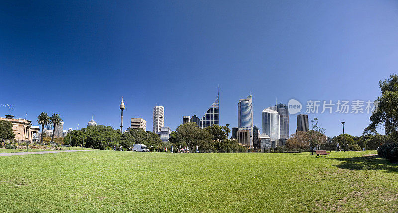 清晰的悉尼的一天
