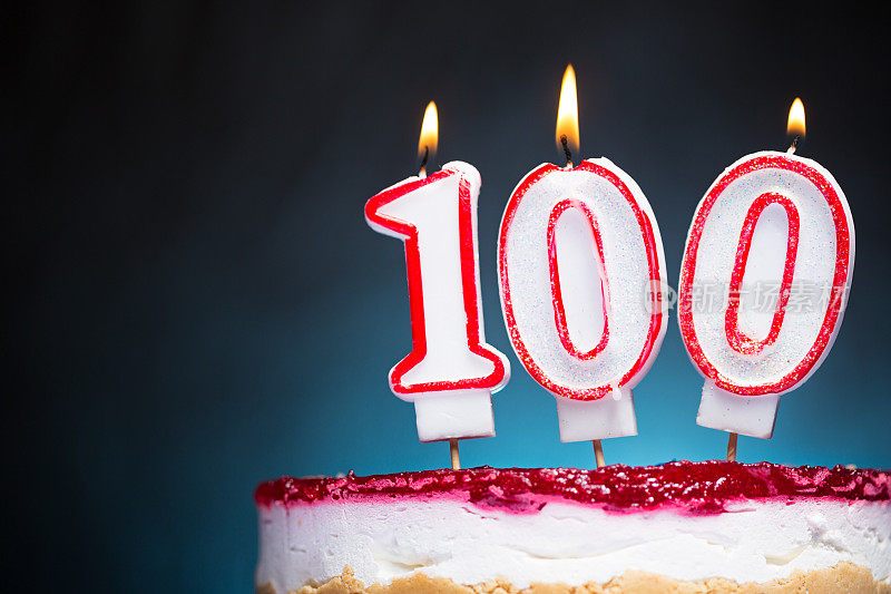 100岁生日蜡烛