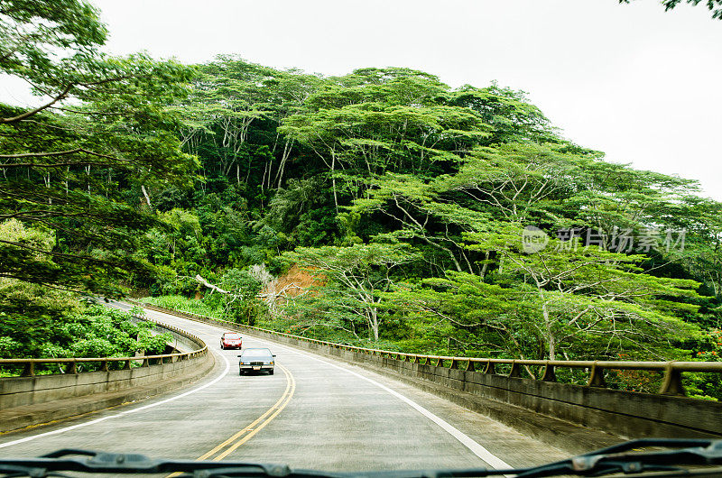 夏威夷的高速公路