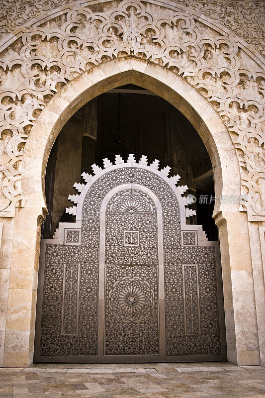 清真寺的入口