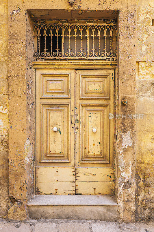 马耳他瓦莱塔古城的门