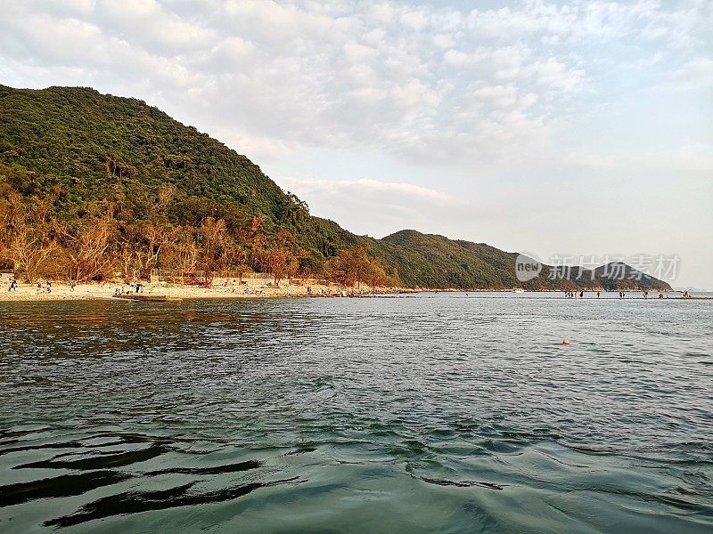 香港西贡尖岛海岸线