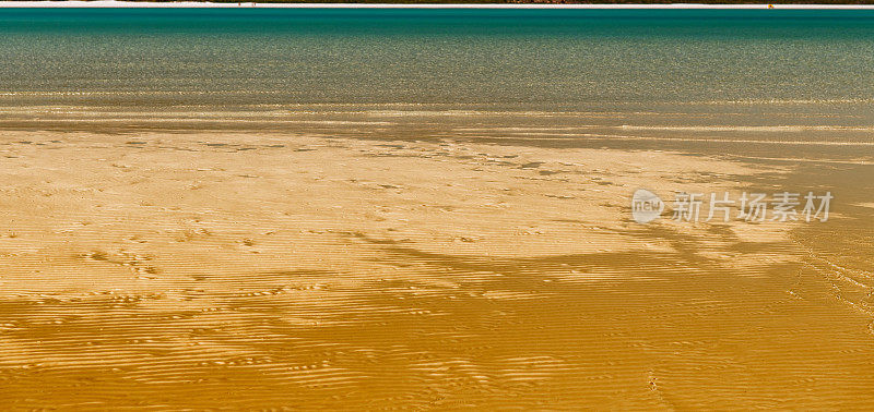 澳大利亚圣灵群岛的怀特黑文海滩