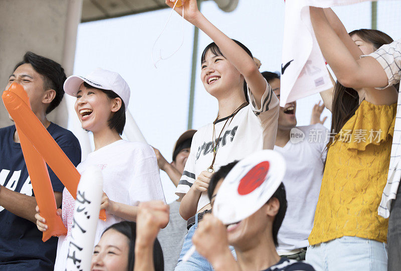 日本的体育运动喜欢欢呼