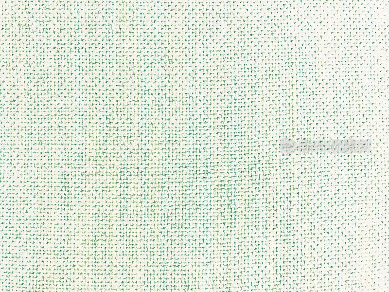 绿色和白色的梭织亚麻布