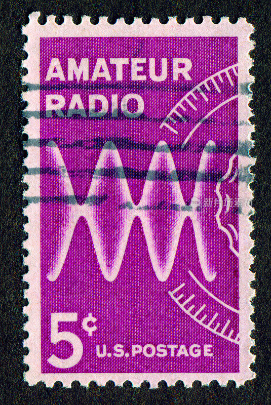 美国邮票:展示业余无线电