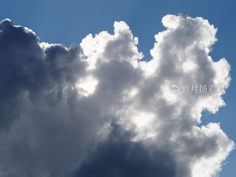 暴风雨的天空