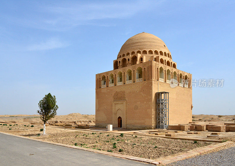 苏丹桑贾尔陵墓，古梅夫遗址，玛丽地区，土库曼斯坦
