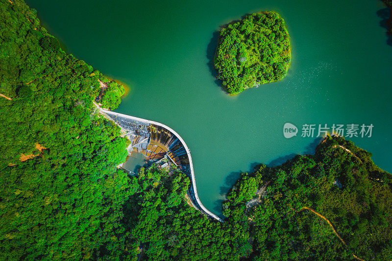 美丽的河背水塘，香港