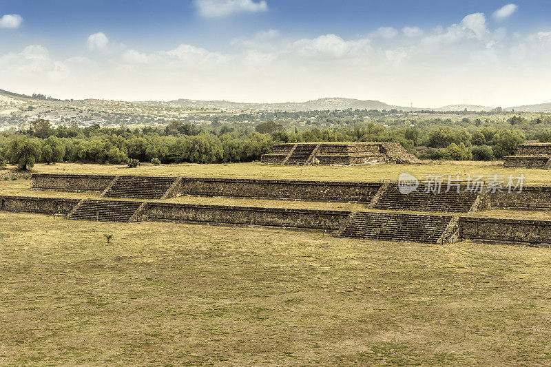 Teotihuacán，考古遗址。墨西哥的州。墨西哥。