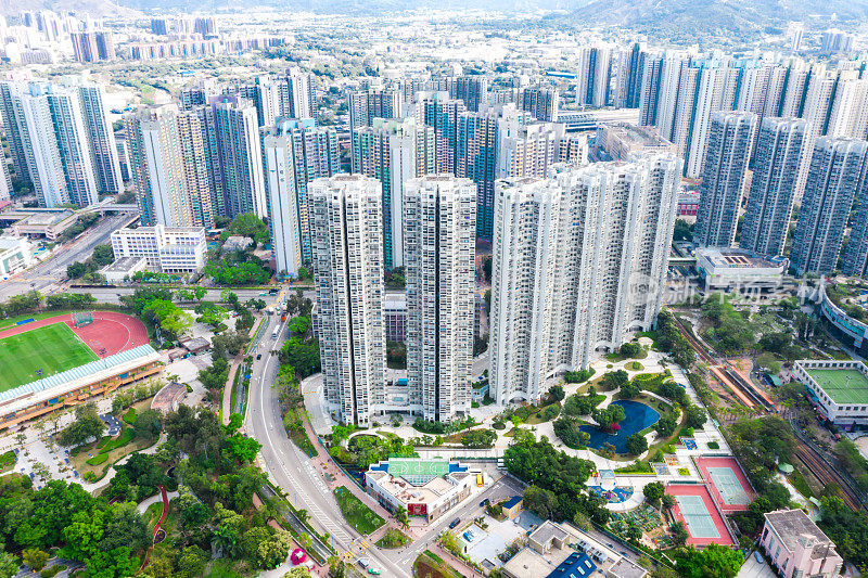 香港城的一幢公寓大楼