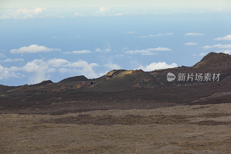 哈雷阿卡拉火山山景，夏威夷群岛