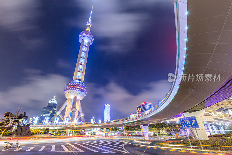 上海的东方明珠塔