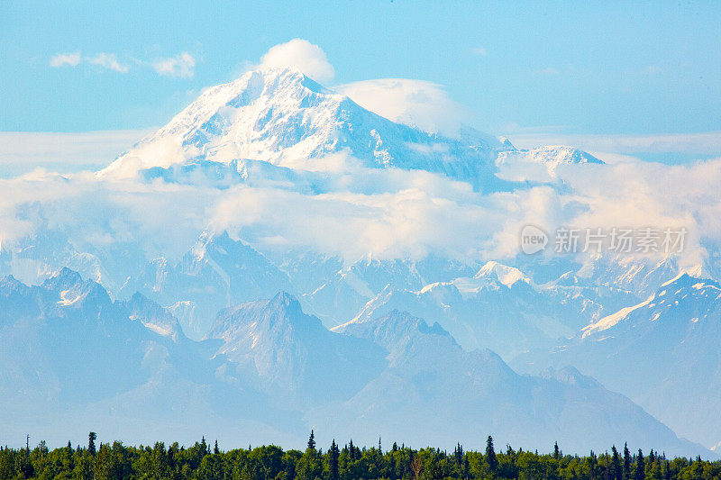 阿拉斯加的德纳里山