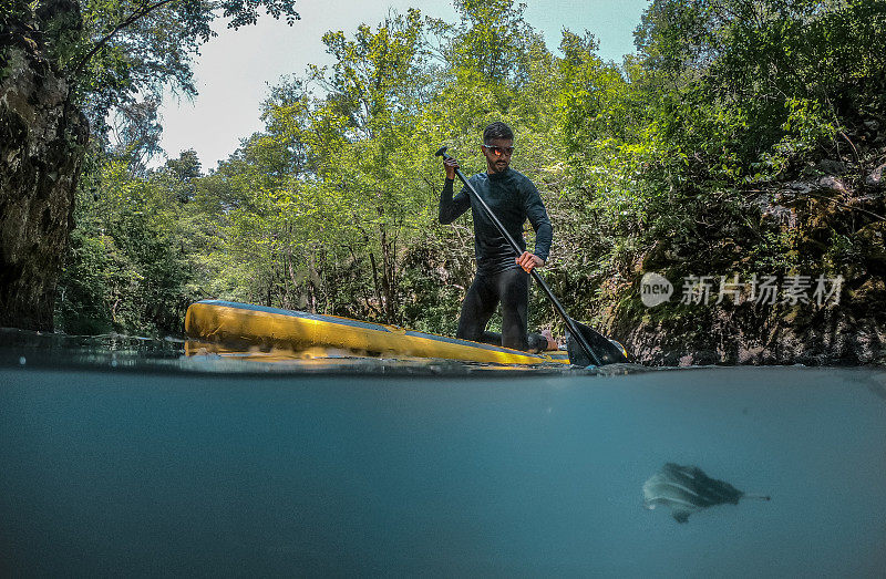 Paddleboarding冒险