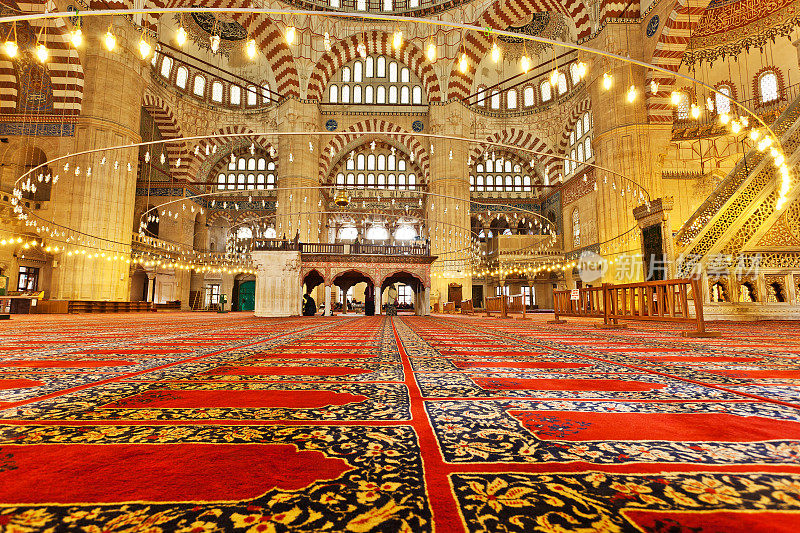 土耳其Edirne的Selimiye清真寺
