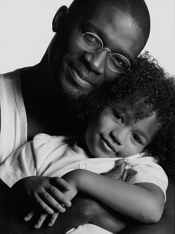 爱情:非裔美国父亲和女儿#2