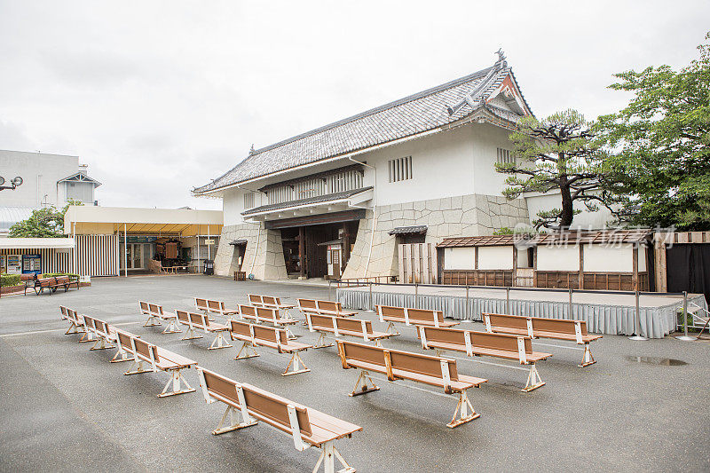 空的圆形剧场在东映工作室在日本京都