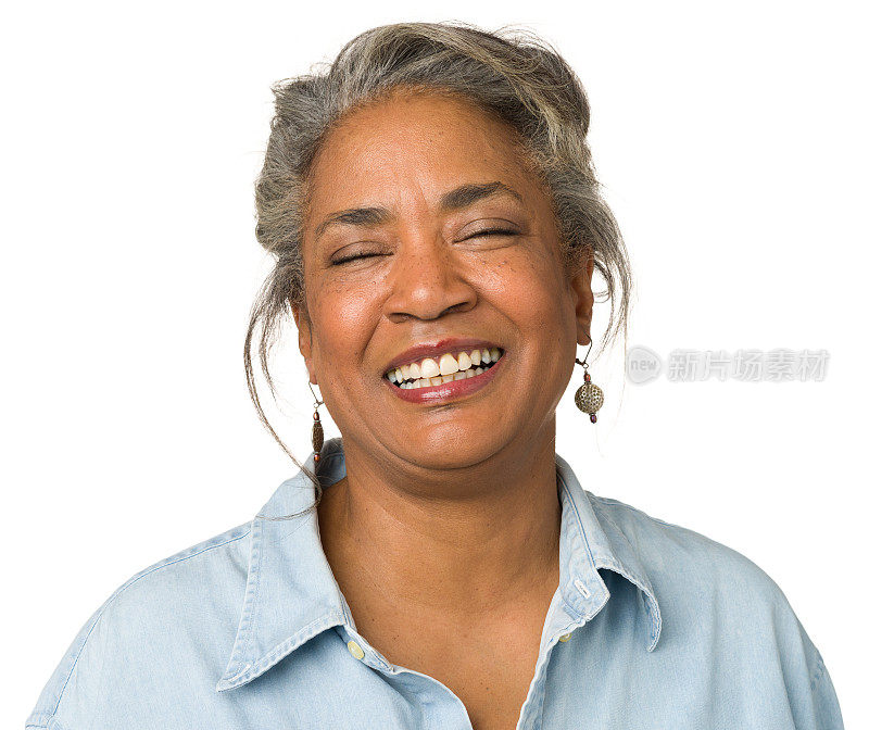 振奋的成熟的女人