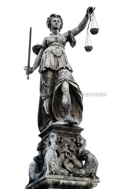 正义女神雕像(justia)