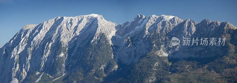 巨石山格林明，奥地利阿尔卑斯山，萨尔兹卡默古特，奥地利Ausseerland