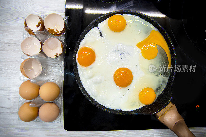 煎单面鸡蛋