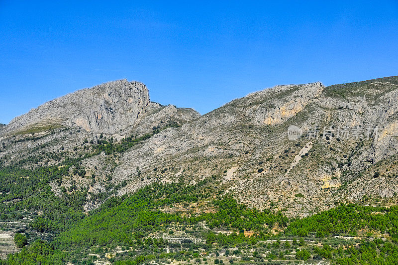 Guadalest景观