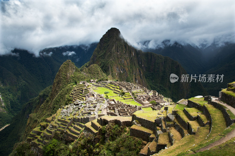 秘鲁马丘比丘的美丽风景