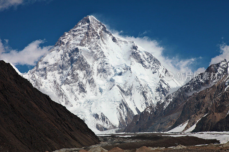 乔戈里峰——世界第二高峰。