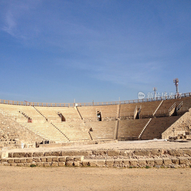 罗马剧院，凯撒利亚，以色列