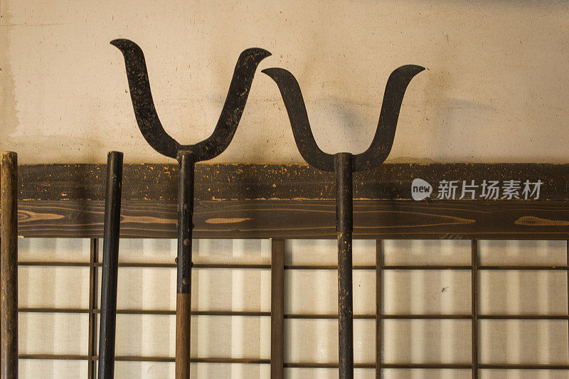 日本京都东映工作室的传统武士武器