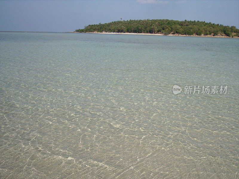 泰国苏梅岛查翁海滩珊瑚湾