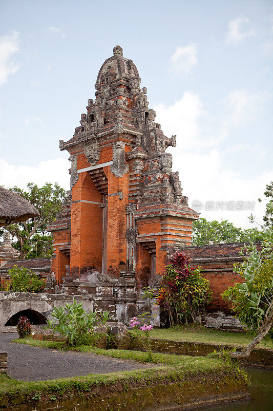 巴厘岛乌布附近的巴厘庙