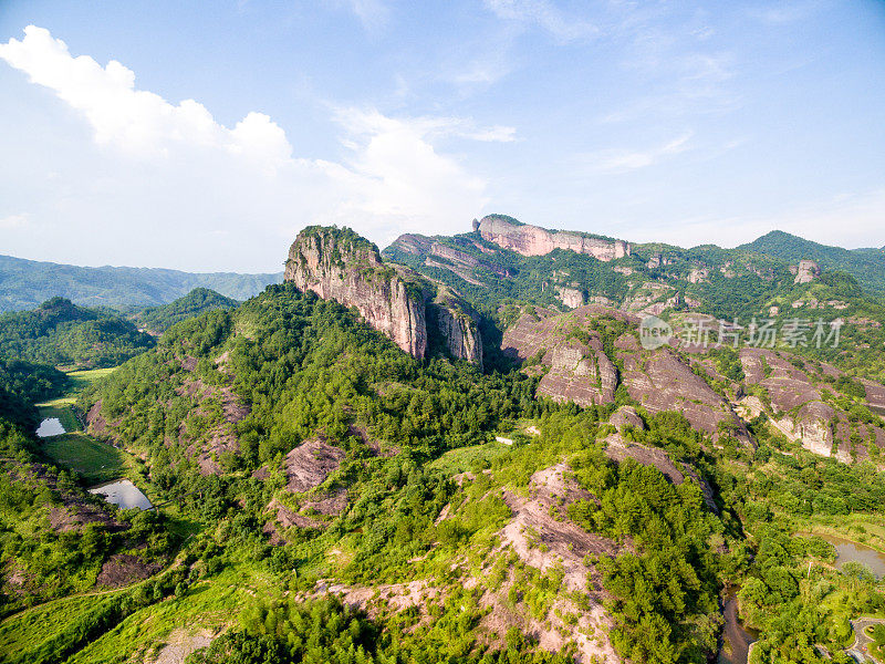 风景秀丽，中国丹霞山